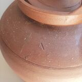 Sandstone jar with lid