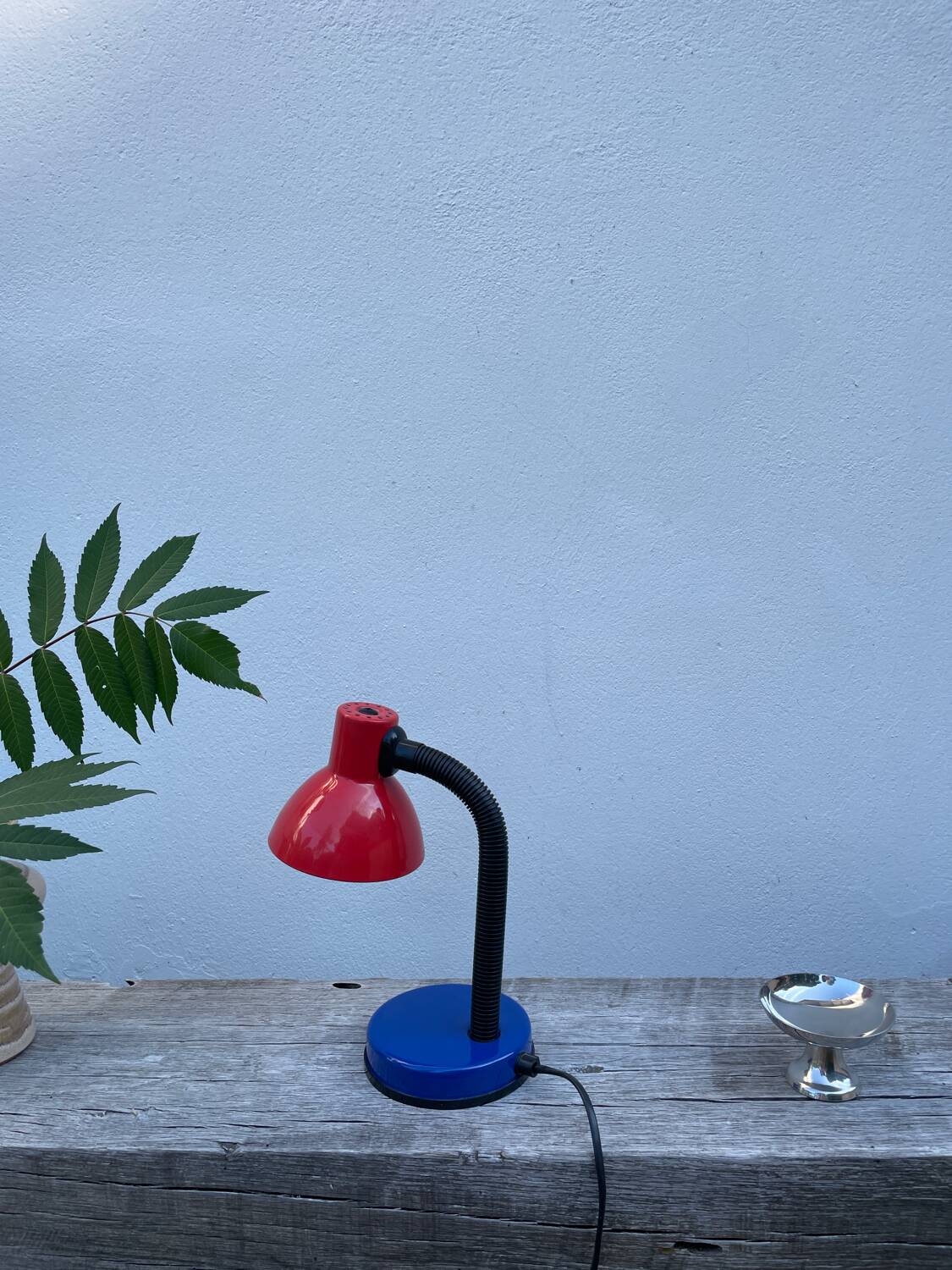 Metal desk lamp 1990