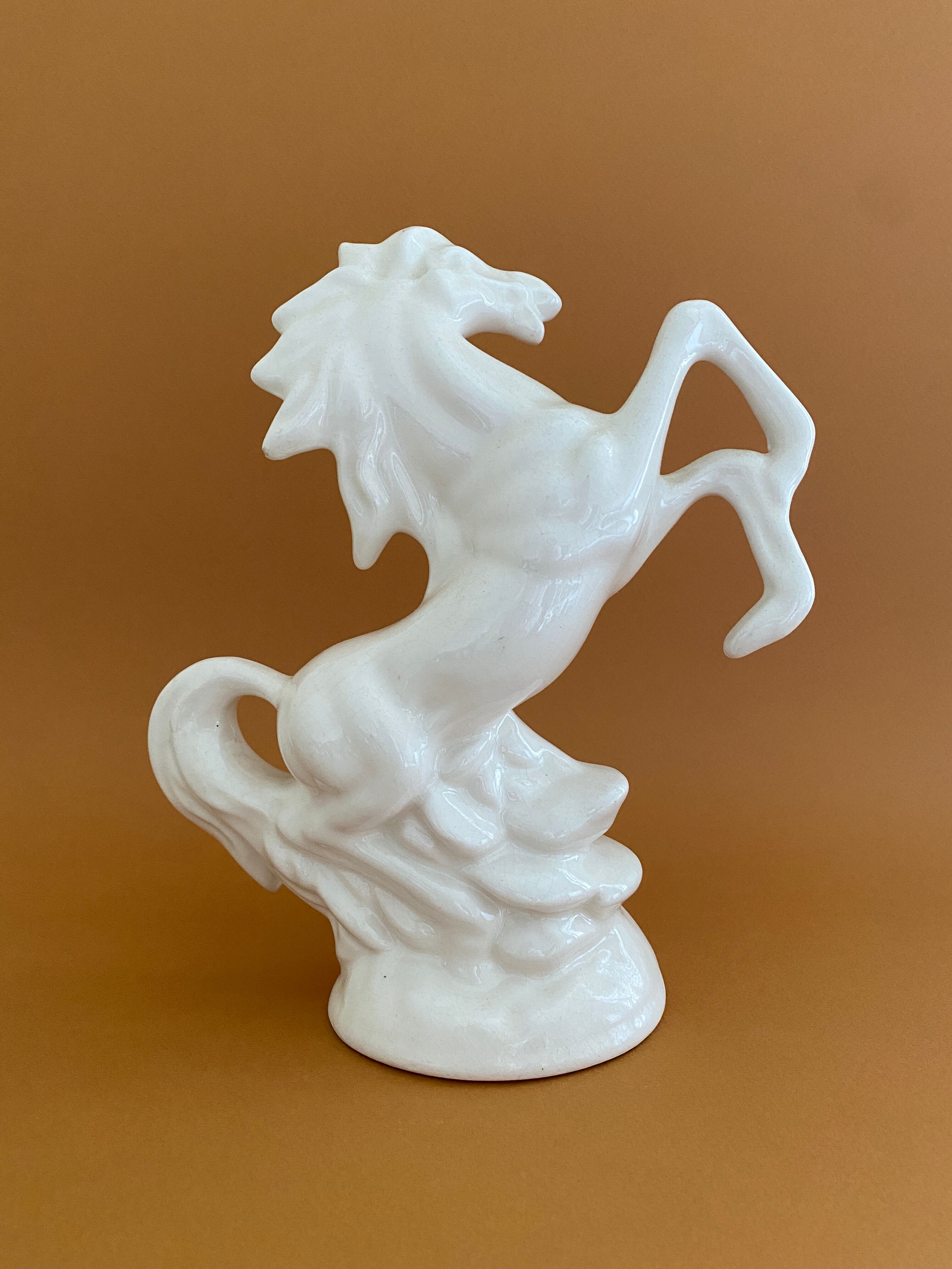 Horse art deco ceramic