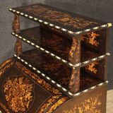 Napoleon III style marquetry cylinder desk