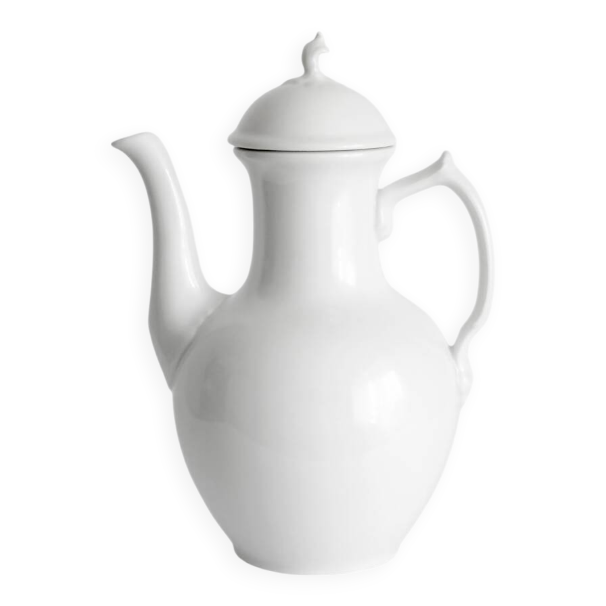 Royal Copenhagen White Porcelain Teapot