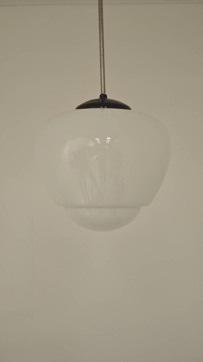 Czechoslovak opaline and Bakelite Bauhaus suspension
