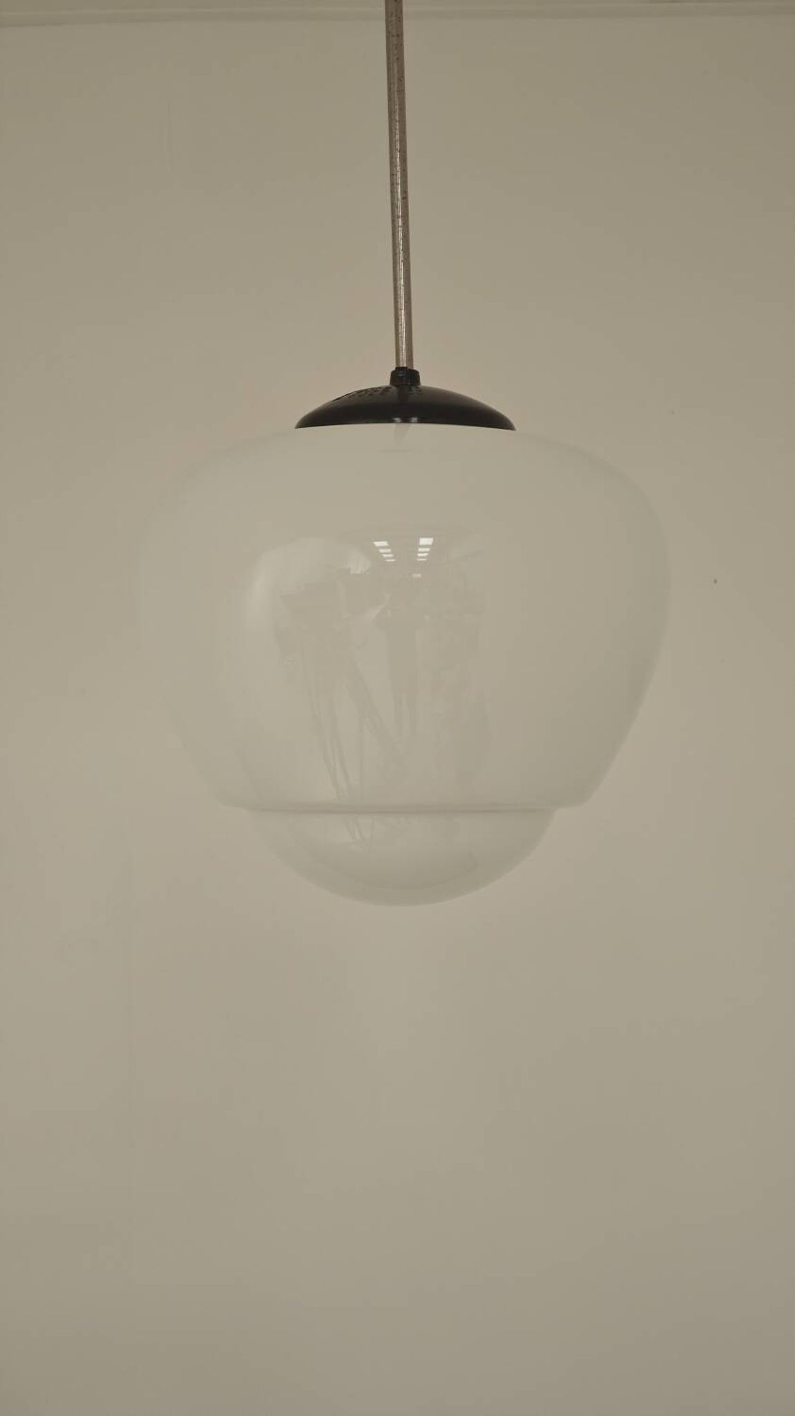 Czechoslovak opaline and Bakelite Bauhaus suspension