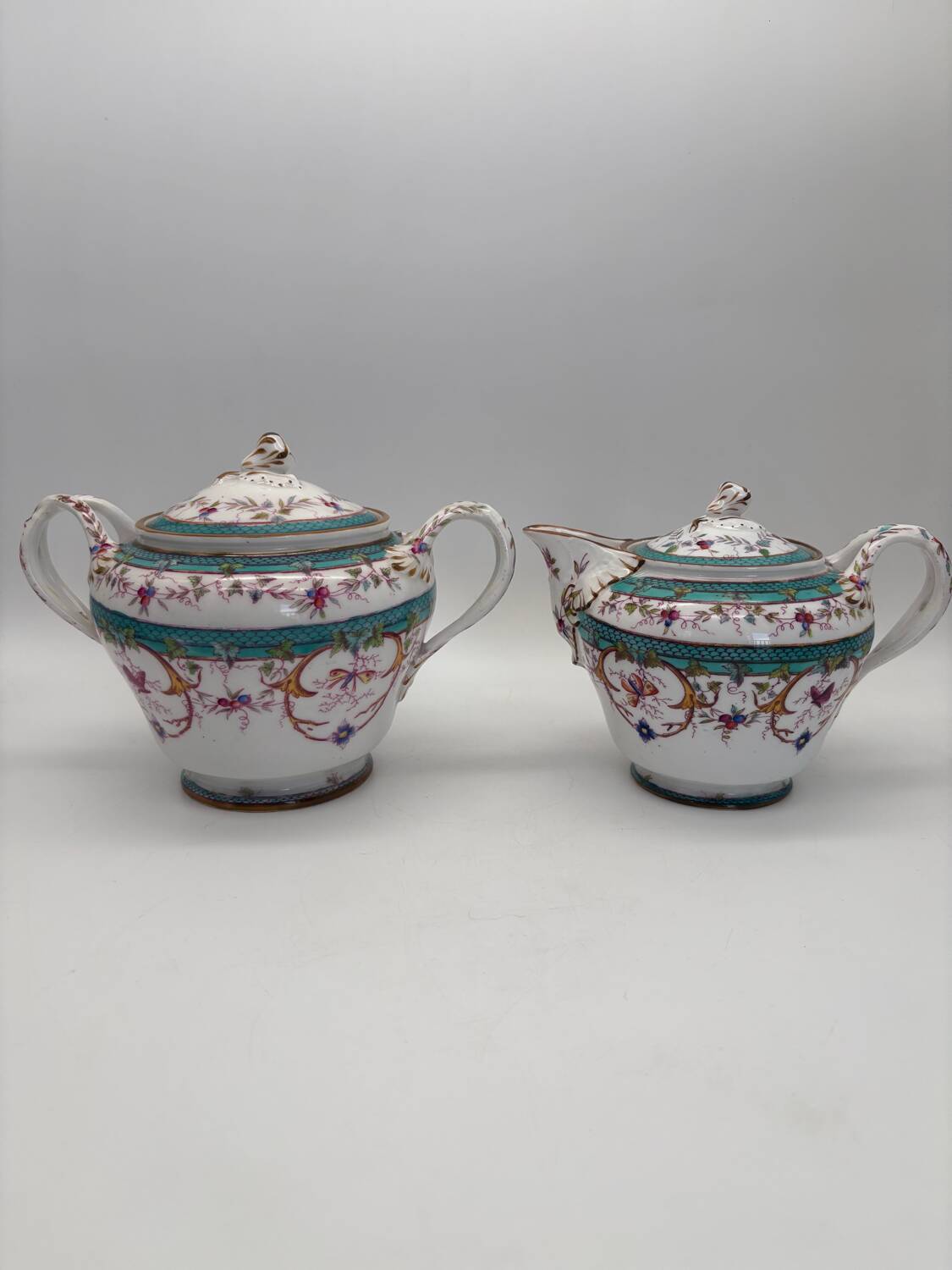 Service à café, Sarreguemines, Minton, 19ème