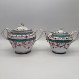 Coffee service, Sarreguemines, Minton, 19th century