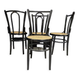 Series of 4 bentwood chairs