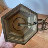 Pied de lampe ancien en laiton