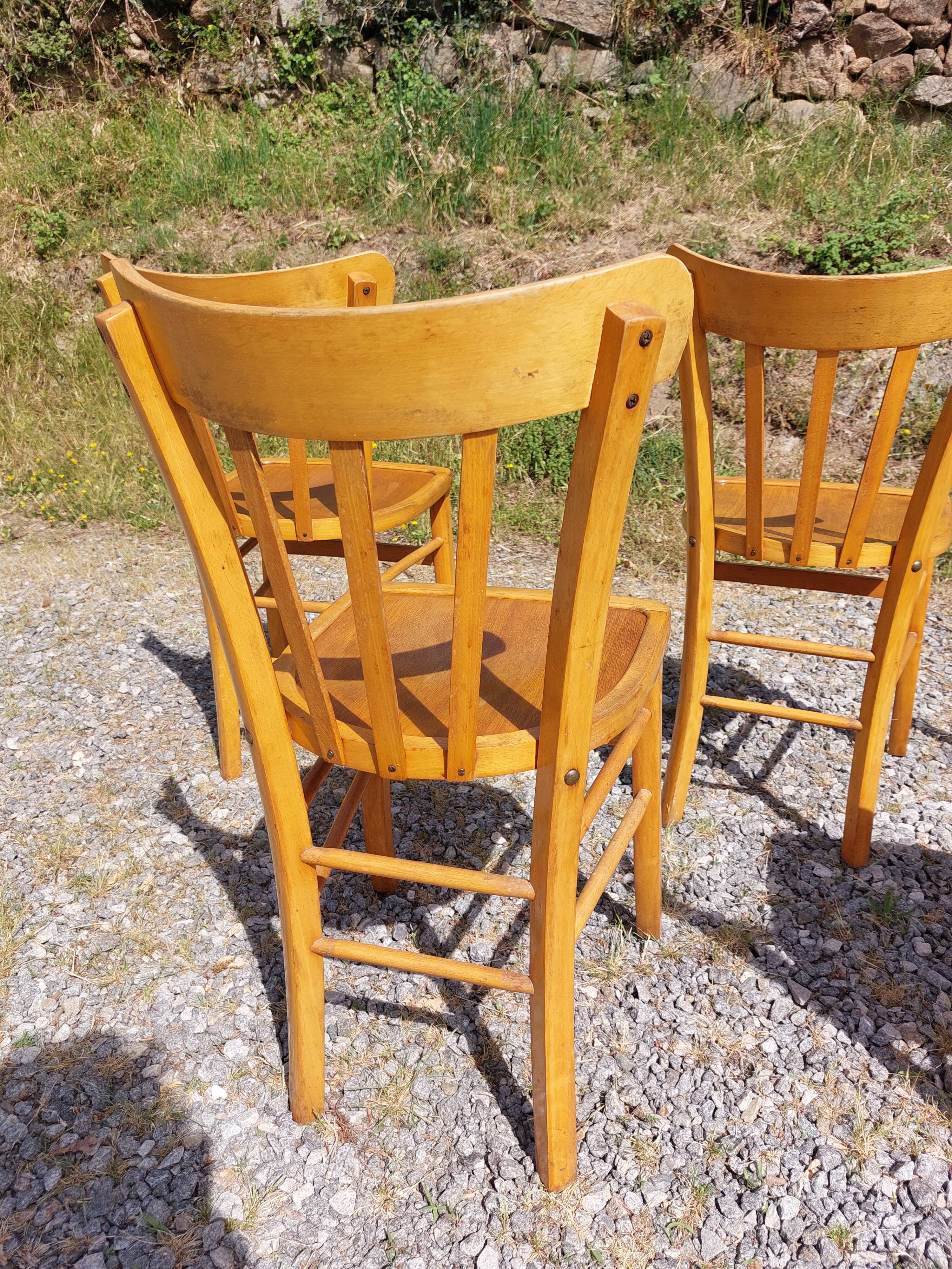 6 Luterma bistro chairs