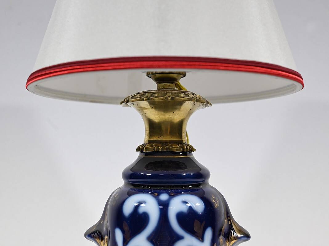 Sèvres Porcelain Lamp – Late 19th Century