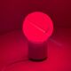 Lampe Space Age « Sfera Notte » Gagiplast, rouge vif, années 1970
