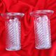 Set of 2 glass containers