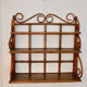 Rattan wall shelf/bookcase