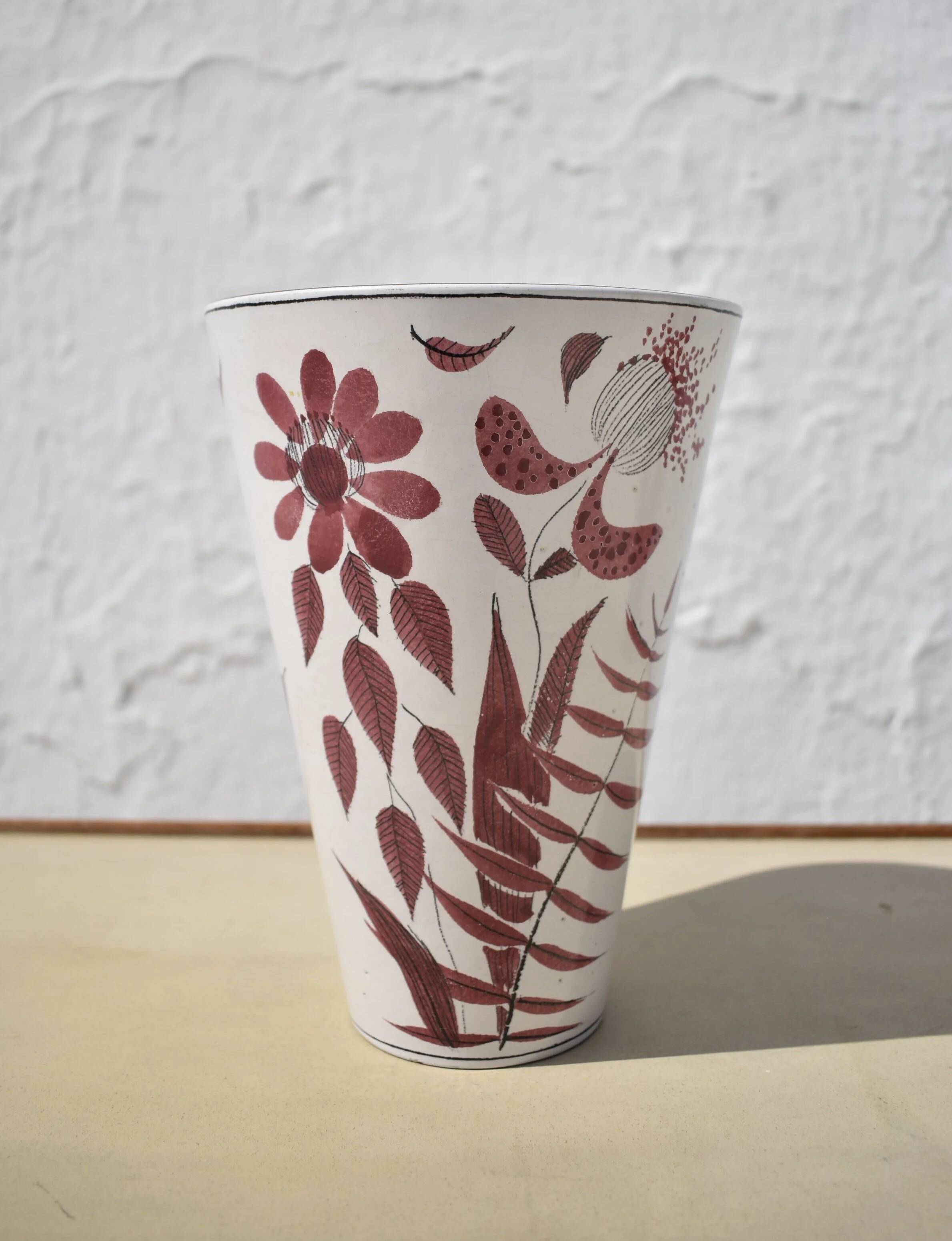 Vase en céramique Stig Lindberg