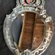 Venetian mirror period 1950 art deco 73.5 x 46 cm