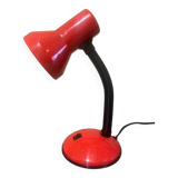 Red and black desk lamp