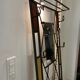 Wrought iron coat rack