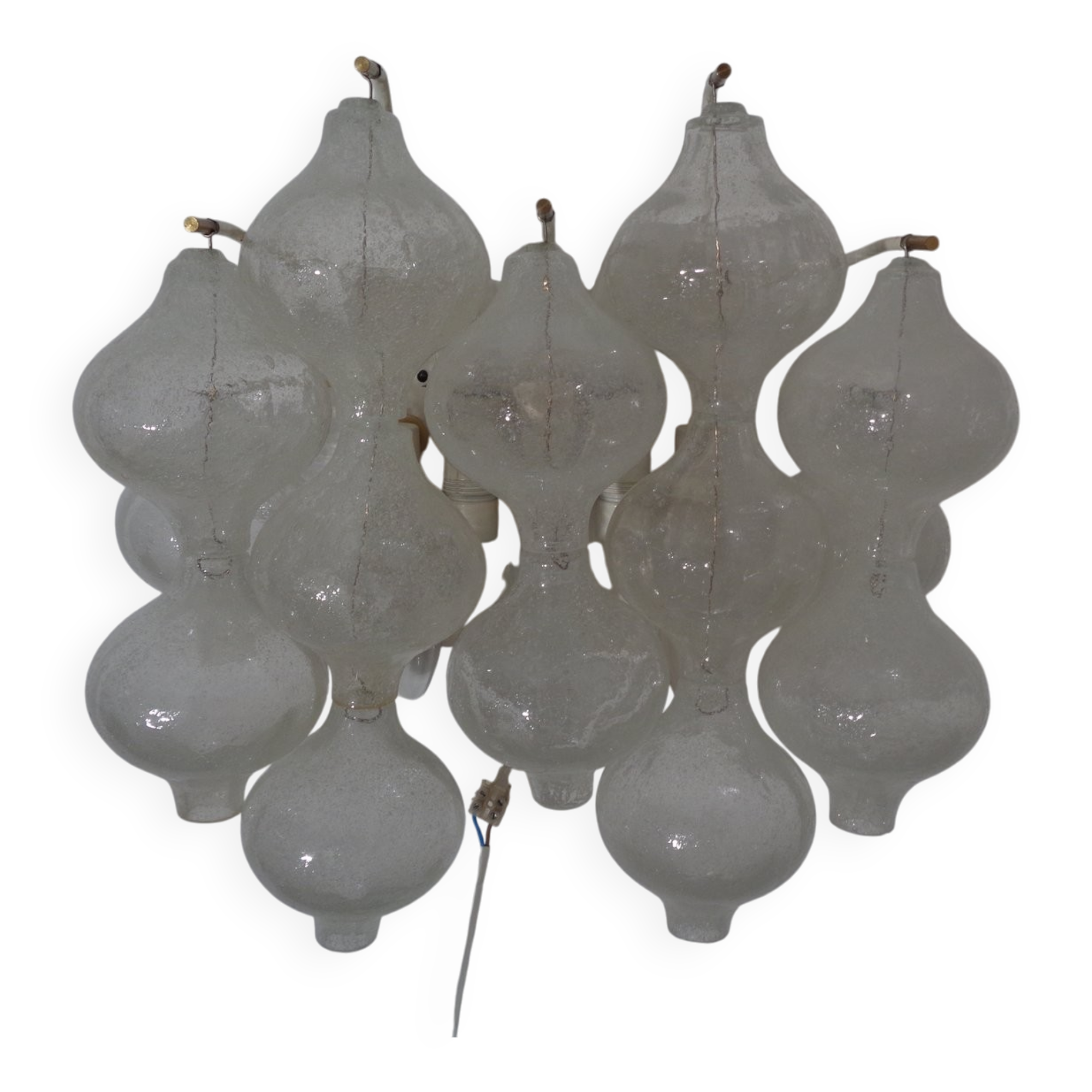 Austrian Tulipan Sconce by J. T. Kalmar for Kalmar Franken KG, 1960s