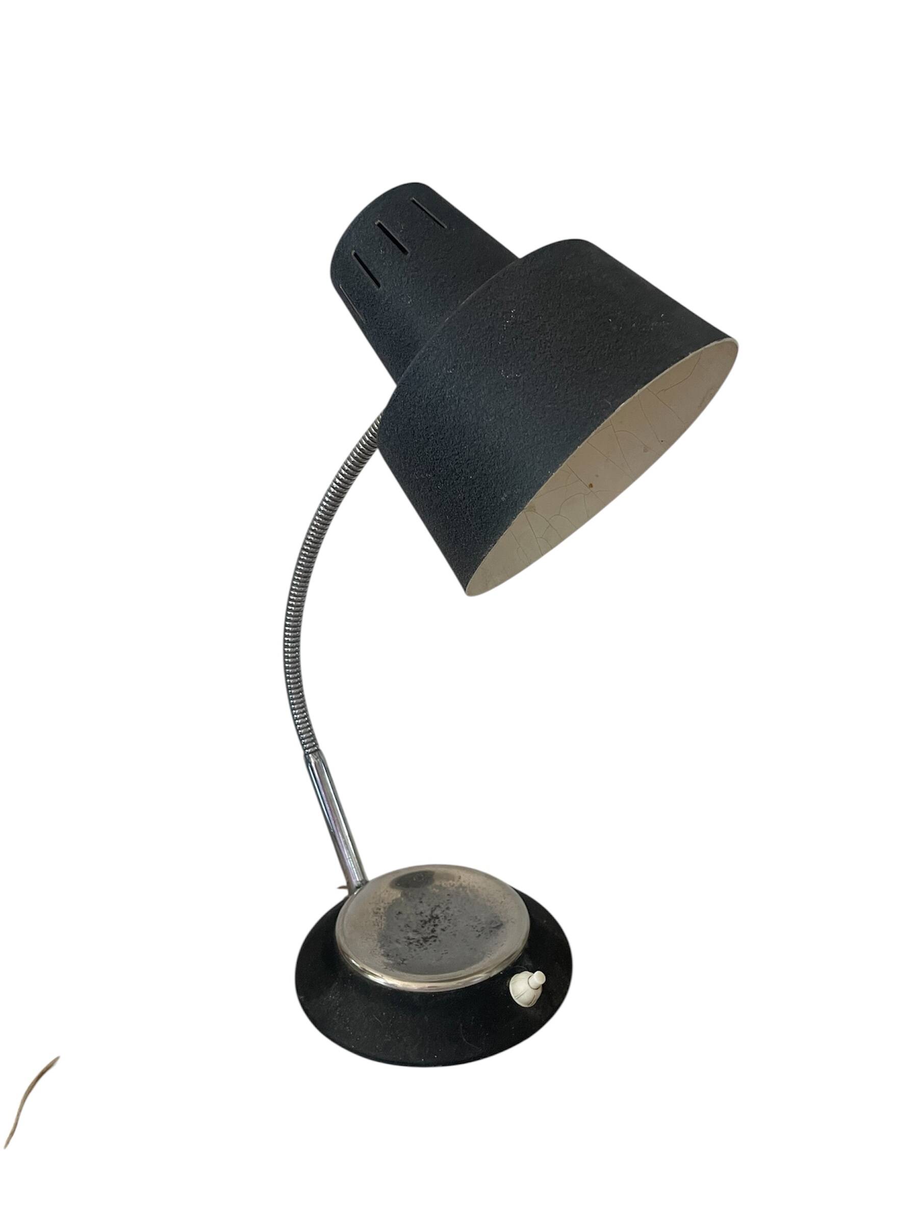 Flexible desk lamp circa 1950