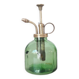 Ancien vaporisateur en laiton et verre