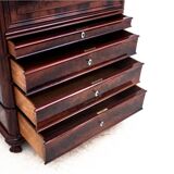 Ancient secretary, Northern Europe, circa 1860.