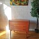 Scandinavian teak dresser by Arne Wahl Iversen for Brenderup.