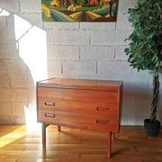 Scandinavian teak dresser by Arne Wahl Iversen for Brenderup.