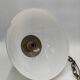 Large opaline pendant light