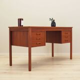 Teak desk, Danish design, 1970s, production: Denmark