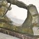 Sculpture en bronze art déco Victor Demanet (1895-1964) « archer »