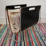 Magazine rack leather made by Brabantia 70 years