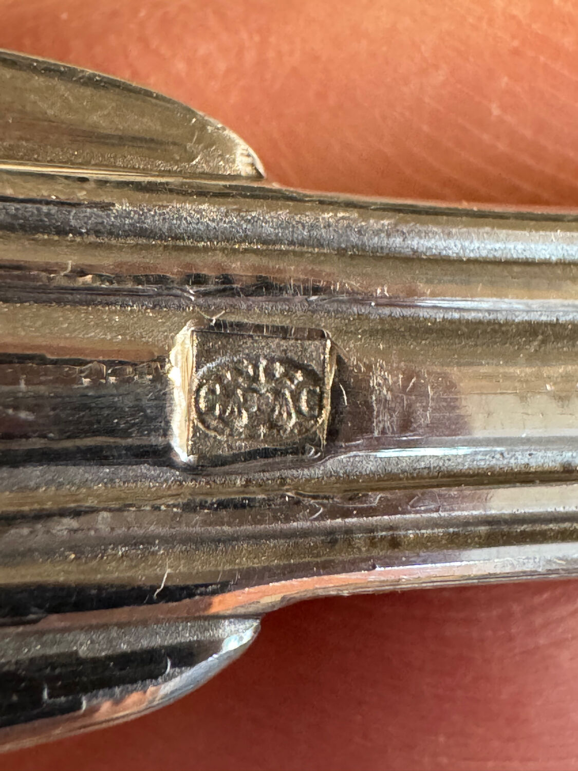 Set of 16 silver-plated cutlery pieces by Christofle and J Cassés&cie
