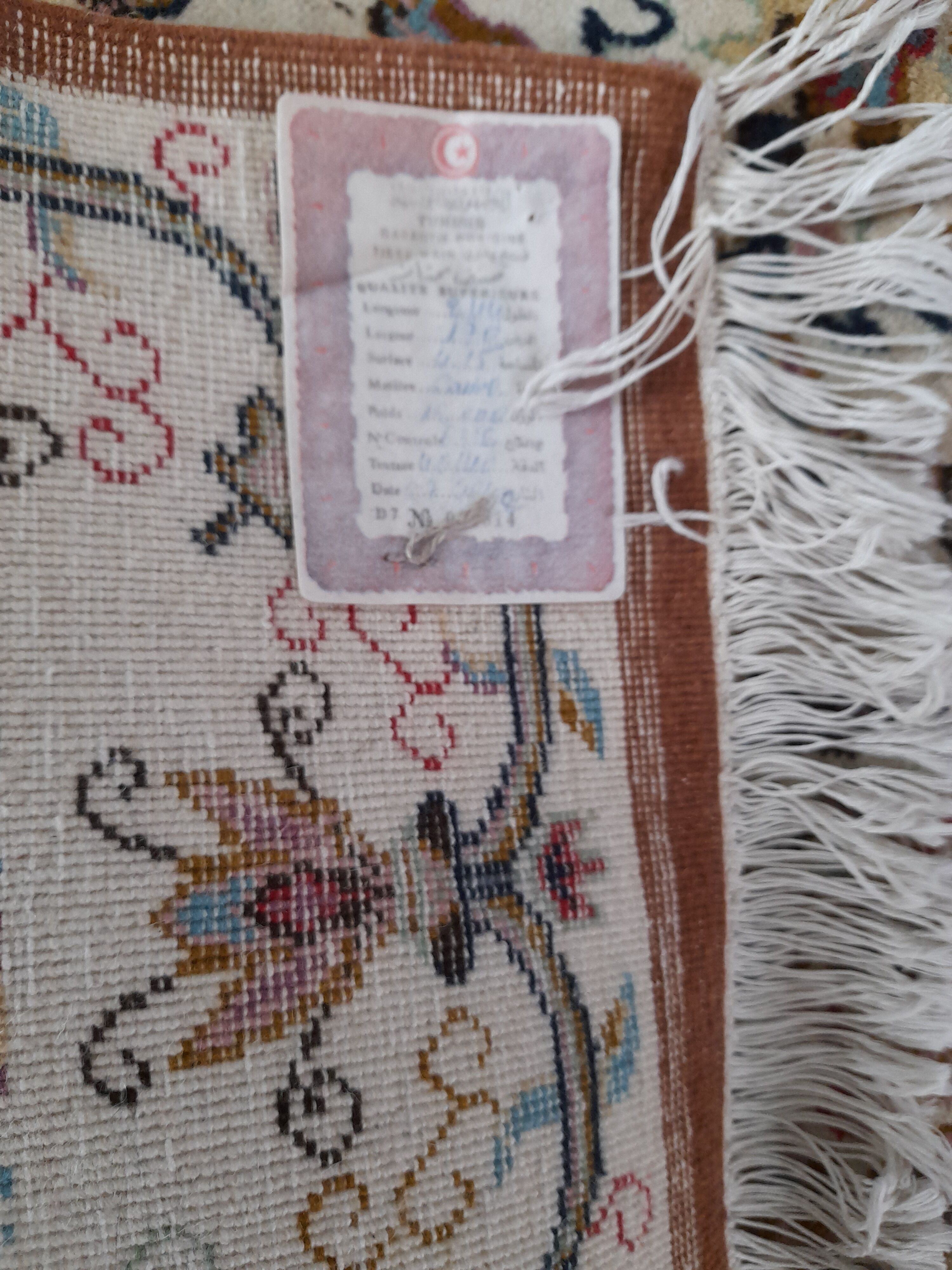 Handmade rug 170x240 cm