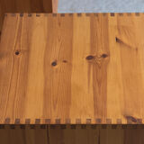 Set of 2 pine cube cabinets in the style of ate van apeldoorn, dutch design, 1960’s