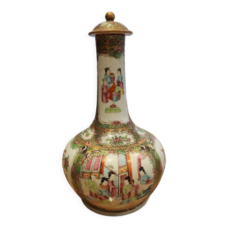 Vase à bouteille chinoise