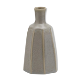 Vase en ceramique style antique gris mat 21cm