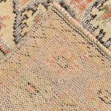 6x9 Light Yellow & Red Classic Pattern Vintage Rug, 183x279Cm