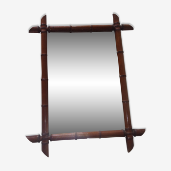 Miroir style bambou 53x63cm