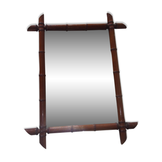 Miroir style bambou 53x63cm