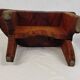 Tabouret / repose pieds brutaliste