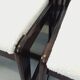 Set of 6 vintage Italian sleigh chairs by Mario Sabot