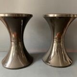 Vintage black tamtam stools
