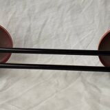 Red coat rack