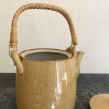 Glazed ceramic teapot, 1980s
