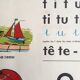 Affiche scolaire "t,ti,tu"
