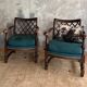 Pair of antique armchairs