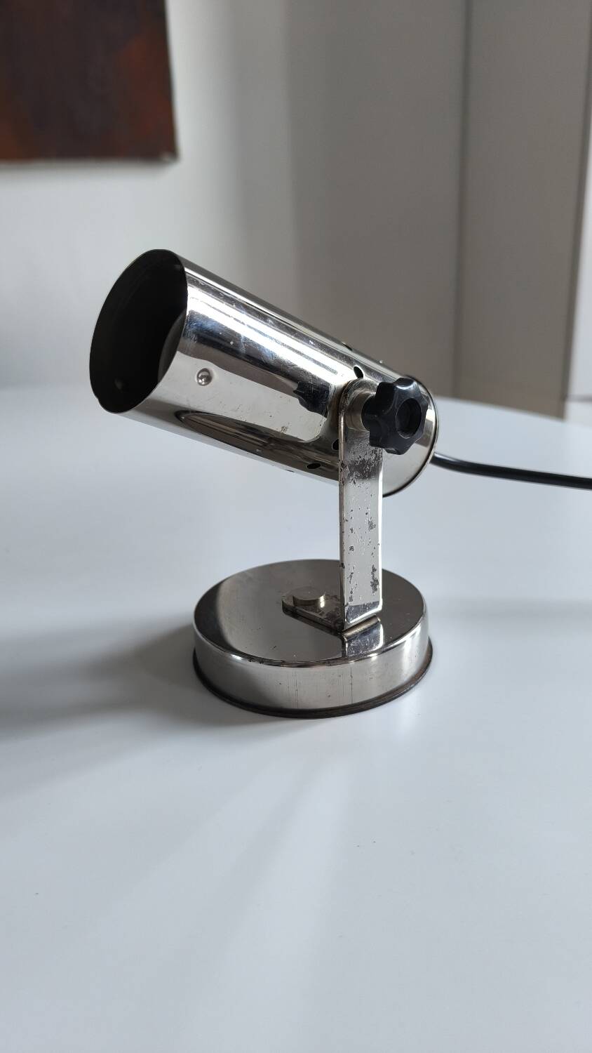 Targetti wall light in chromed metal 1970