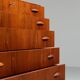 Johannes Sorth chest of drawers in teak Nexo Mobelfabrik Denmark 1960