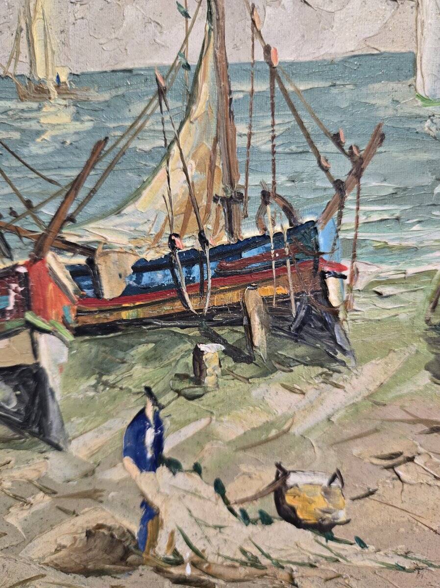 Vaniscotte: oil painting on canvas / view of the North coast