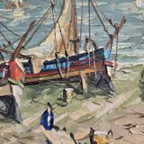 Vaniscotte: oil painting on canvas / view of the North coast