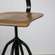 Pair of  swivel chairs industrial black, 1960s